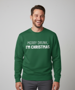 Merry Drunk | Sweater - Groen