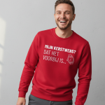 Mijn Kerstwens | Sweater - Rood