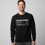 Mijn Kerstwens | Sweater - Zwart