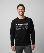 Mijn Kerstwens | Sweater - Zwart