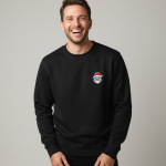 Mini Santa | Sweater - Zwart