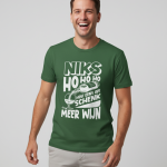 Niks Ho Ho Ho | Shirt - Groen