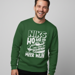 Niks Ho Ho Ho | Sweater - Groen