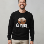 Oliebol | Sweater - Zwart