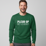 Pleur op | Sweater - Groen