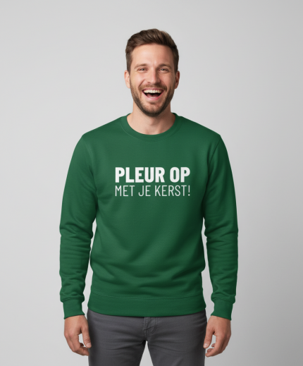 Pleur op | Sweater - Groen