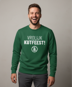 Vrolijk Kutfeest | Sweater - Groen