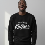 Wat een Kutjaar | Sweater – Zwart