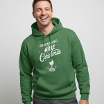 A Wine Christmas | Hoodie - Groen