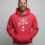 A Wine Christmas | Hoodie - Rood