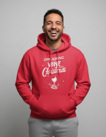 A Wine Christmas | Hoodie - Rood