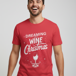 A Wine Christmas | Shirt - Rood