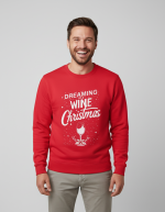 A Wine Christmas | Sweater - Rood