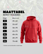 Mijn Kersttrui | Hoodie - Rood - Image 4