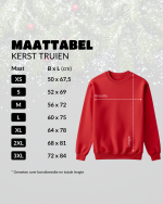 100% Witte Kerst | Sweater - Zwart - Image 4