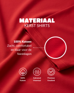 Merrie Christmas | T-Shirt - Rood - Image 5